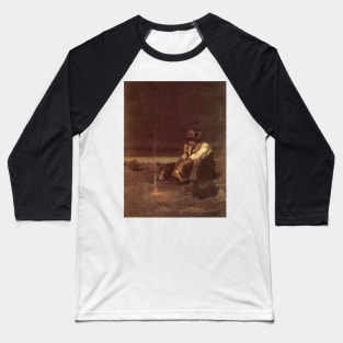 The Plains Herder by NC Wyeth Baseball T-Shirt